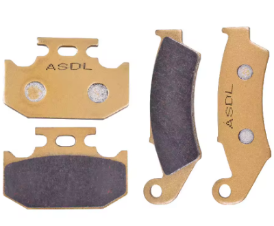 Ceramic brake pad set fits Suzuki DR350 DR650 all yrs